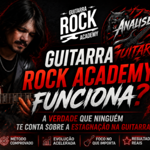 Guitarra Rock Academy funciona? A verdade que ninguém te conta sobre a estagnação na guitarra