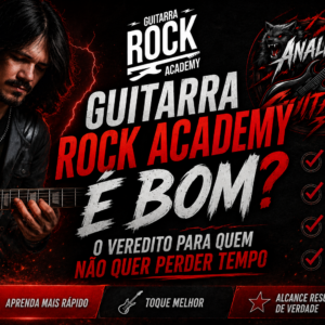 Guitarra Rock Academy é bom? O veredito para quem não quer perder tempo