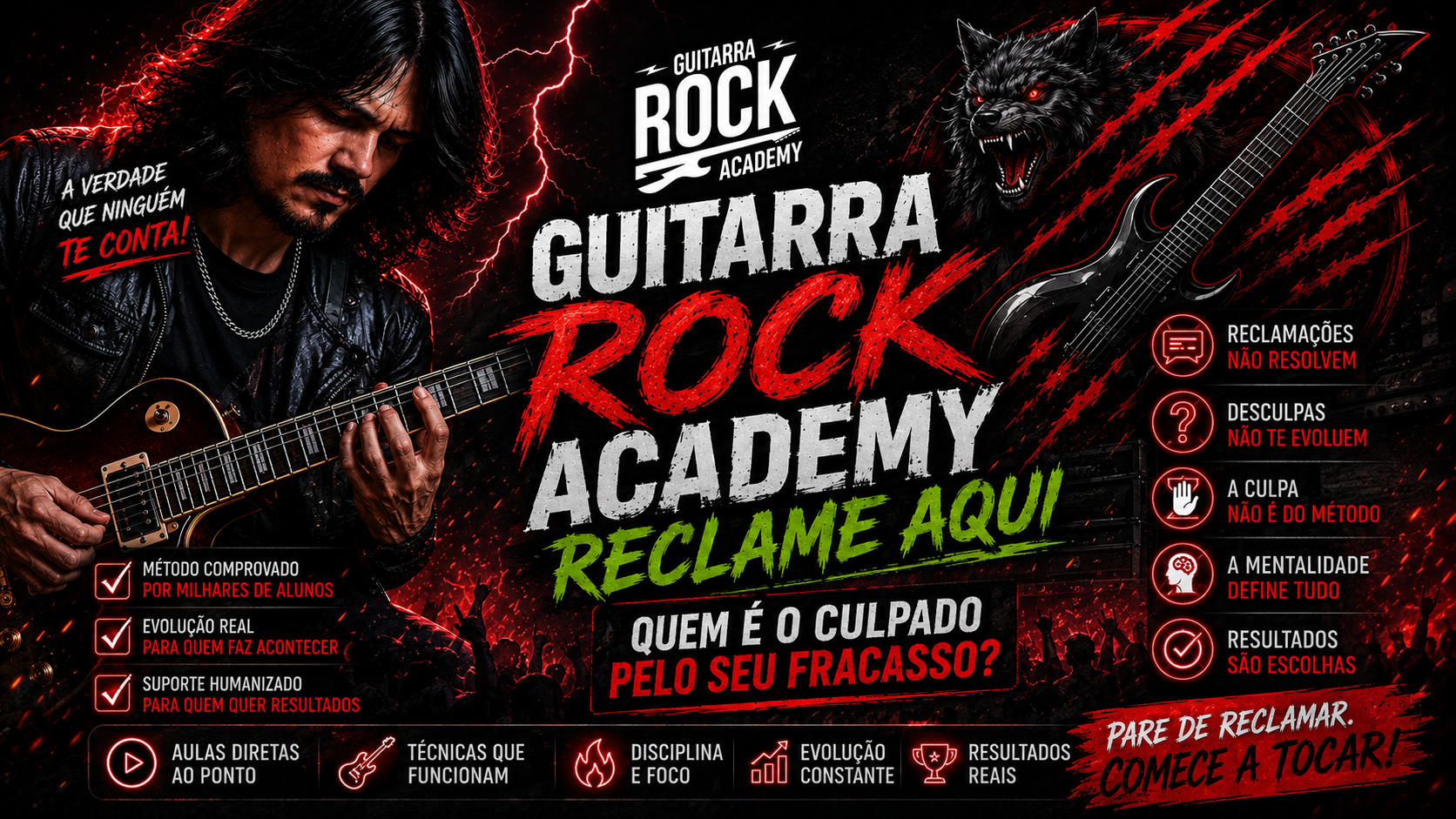 Guitarra Rock Academy Reclame Aqui