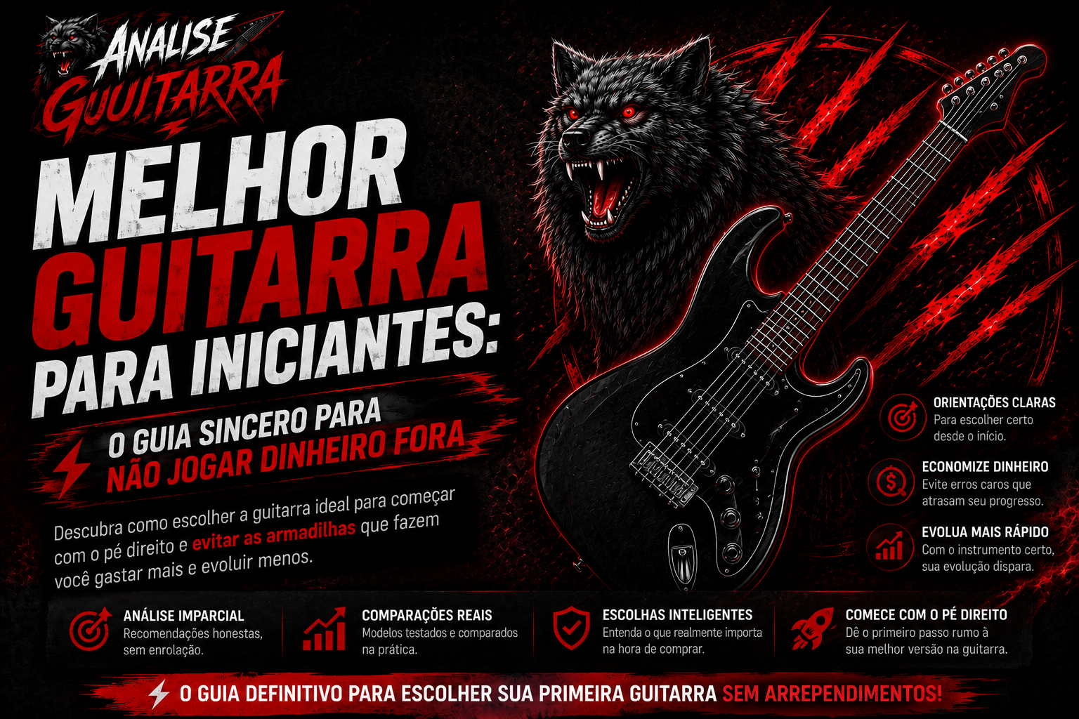 Melhor Guitarra para Iniciantes